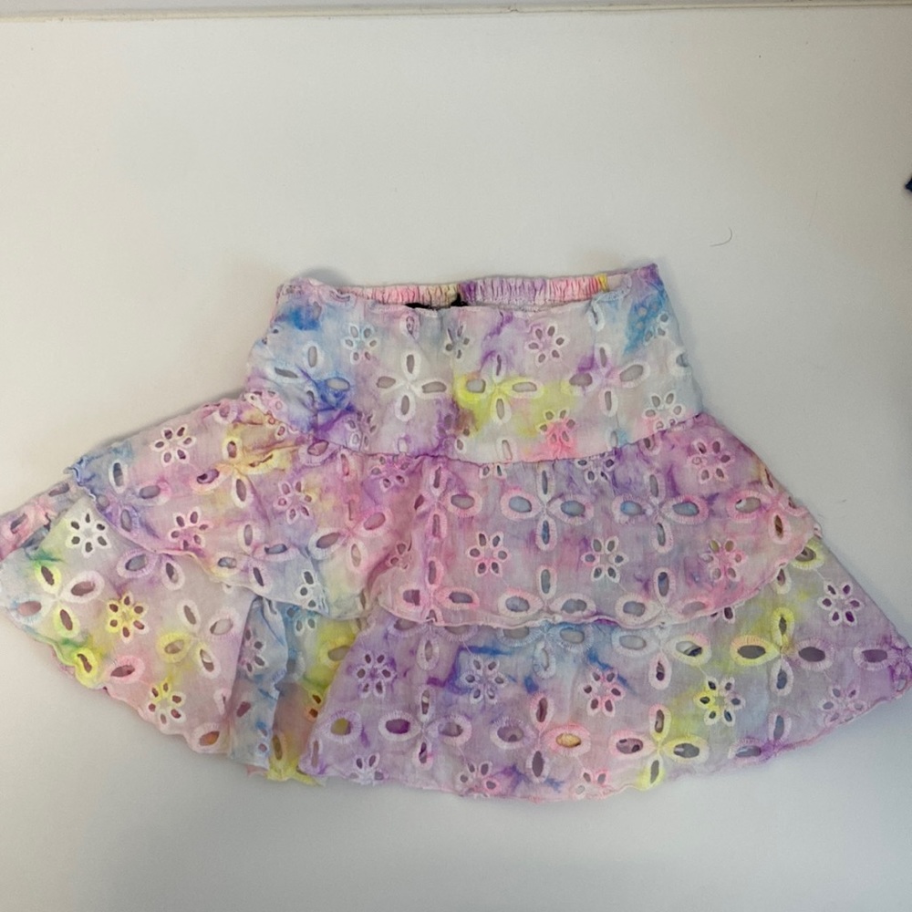 FBZ Girls Tie-Dye Skirt-Size 5